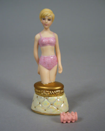 Gorgeous '1960's Lingerie with curler'