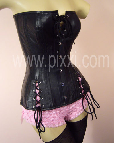 Leather Lace-up Corset