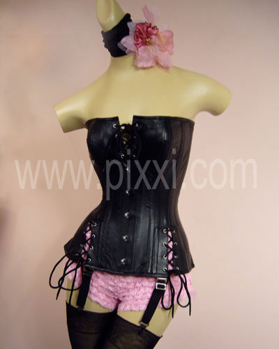 Leather Lace-up Corset