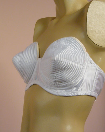 White Bullet Bra