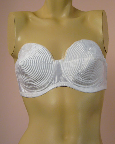 White Bullet Bra