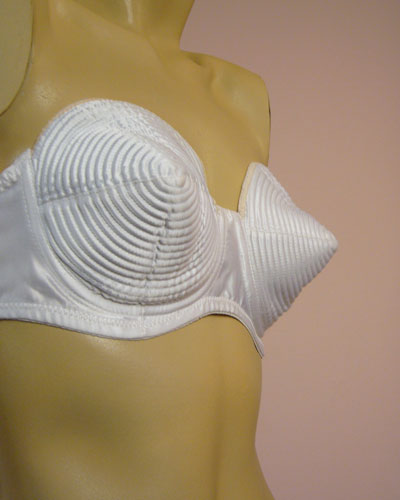 White Bullet Bra