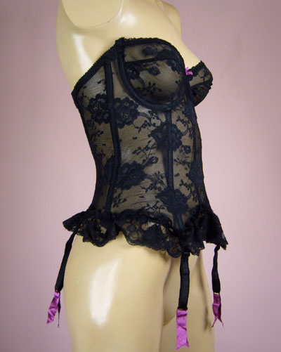 Black Lacy bustier