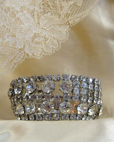 1950's Wiess Rhinestone Bracelet