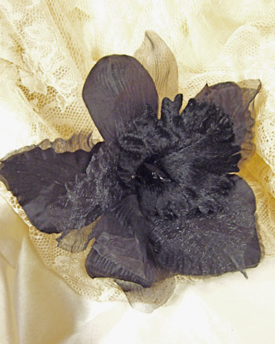 Black Orchid Corsage