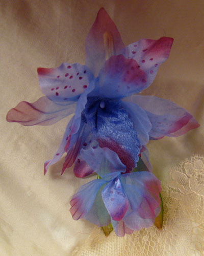 Lilac Spotted Orchid Corsage