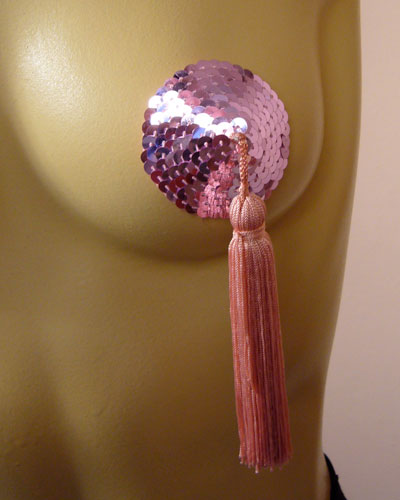 Pink Sequin Pasties/Tassles