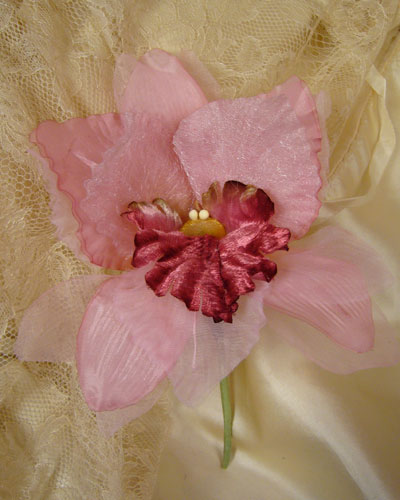 Pink Orchid Corsage