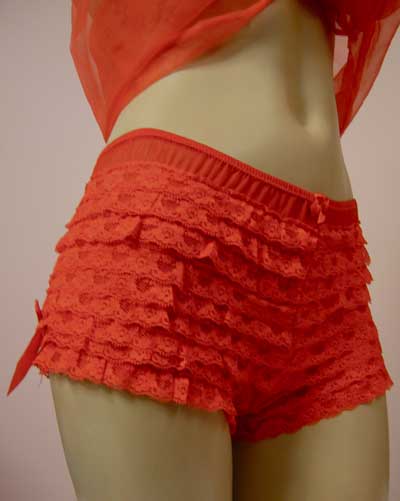 1950's Retro Red Panties