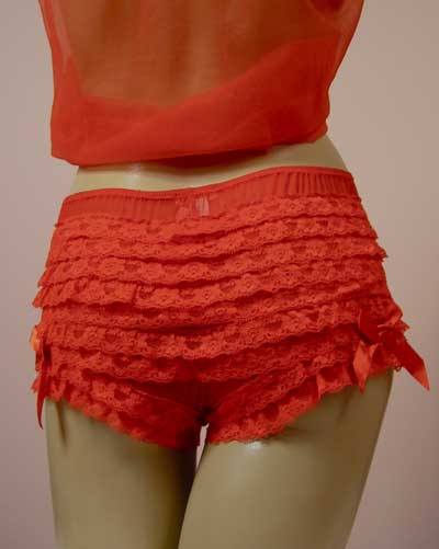 1950's Retro Red Panties