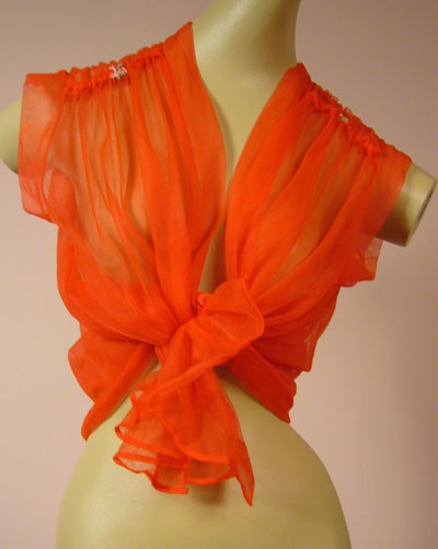 Open Vintage Babydoll in Red VS-23